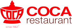 Coca Logo Restaurant Concept