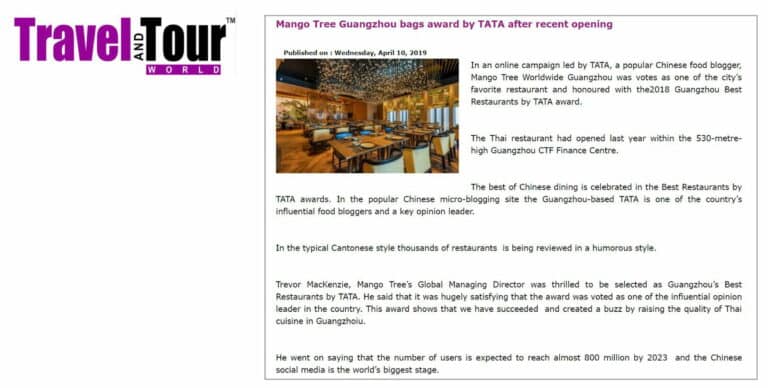 Travel And Tour World April 2019